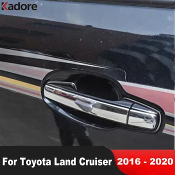 За Toyota Land Cruiser LC200 FJ200 Втората Фейслифтинг 2016 2017 2018 2019 2020 Хромирана Дръжка Врата на Колата, Накладки, Аксесоари